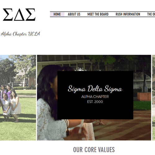 Sigma Delta Sigma, Alpha Chapter UCLA - Women category in Los Angeles CA