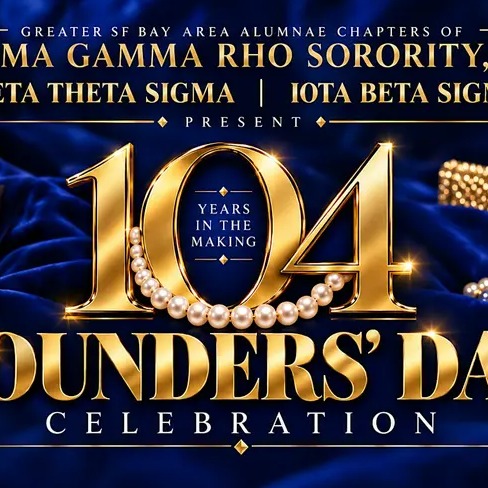 Sigma Gamma Rho Sorority, SF Bay Area Founders' Day Celebration
