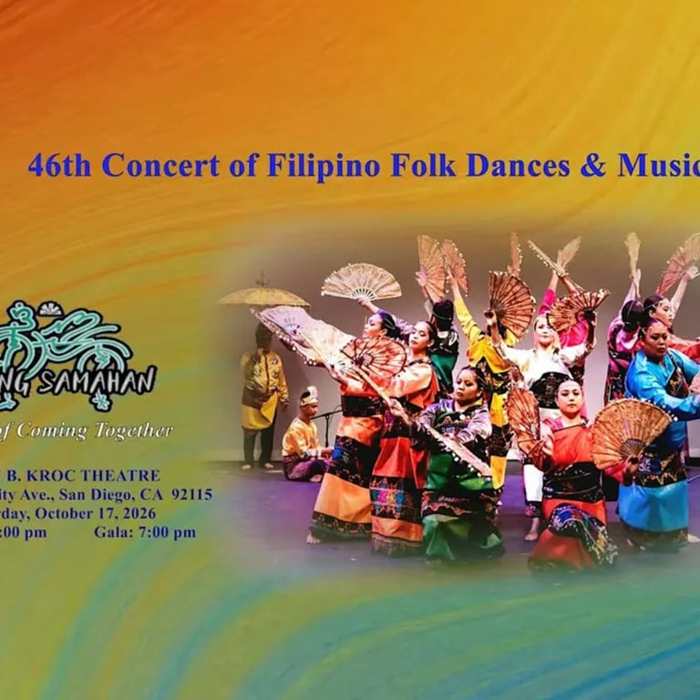Sining Samahan - 46th Concert of Filipino Folk Dances & Music
