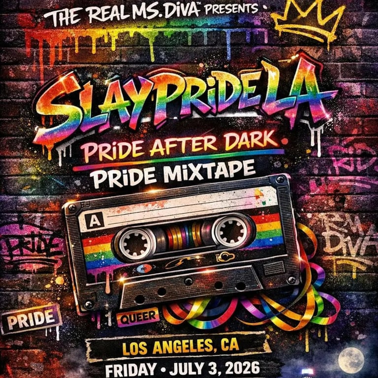SlayPride LA : Los Angeles Black Pride :Pride Mixtape