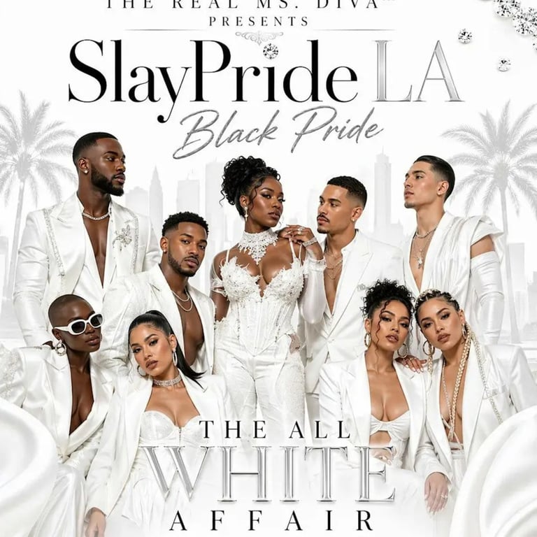 SlayPride LA: Los Angeles Black Pride: The All White Affair