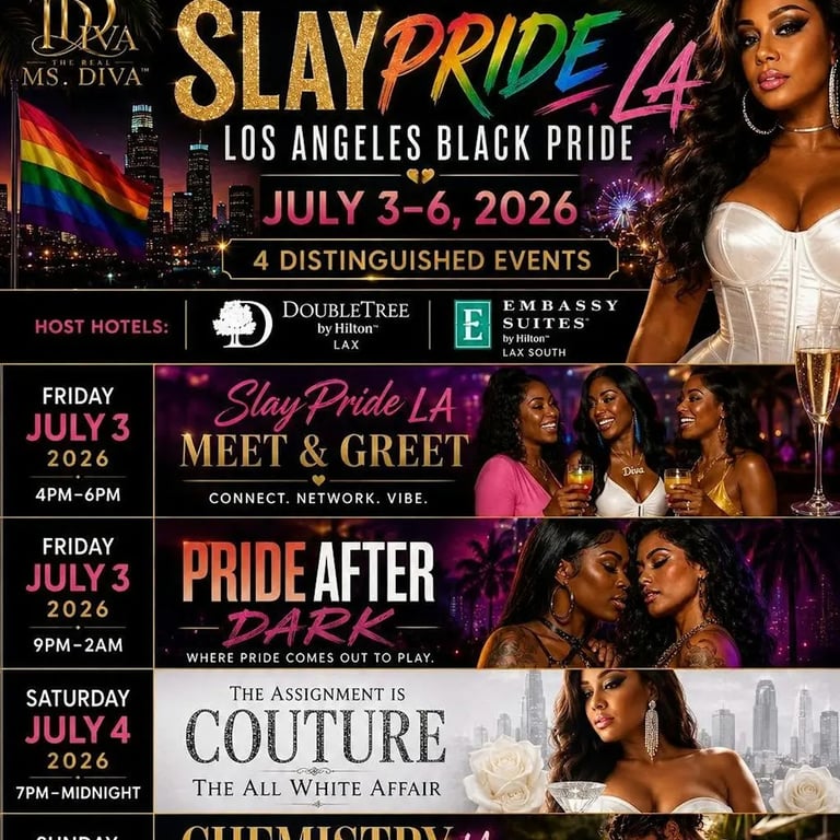 SlayPride LA: Los Angeles Black Pride Weekend Experience