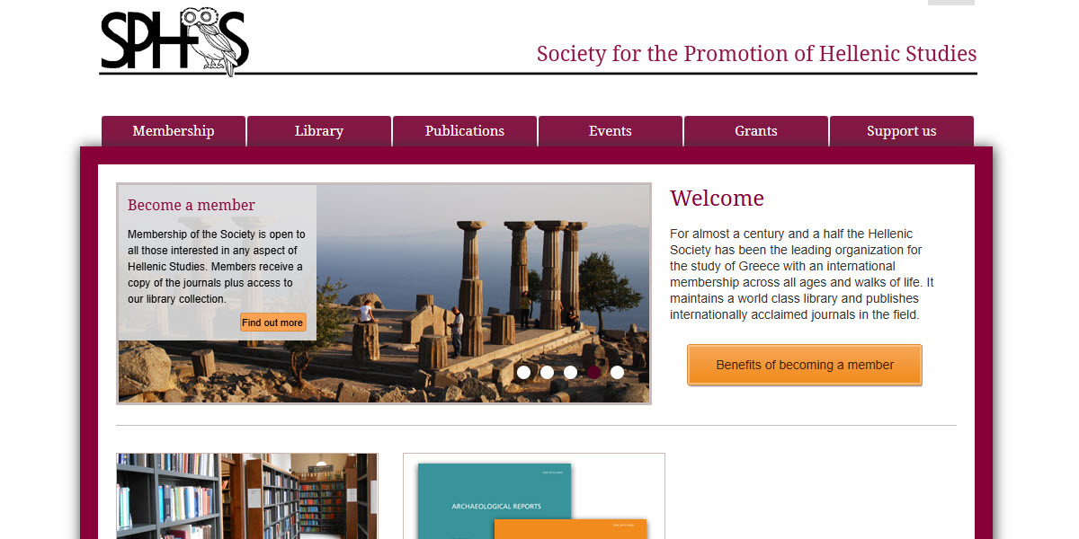 Society for the Promotion of Hellenic Studies (Hellenic Society) -  industry in London GB-LND