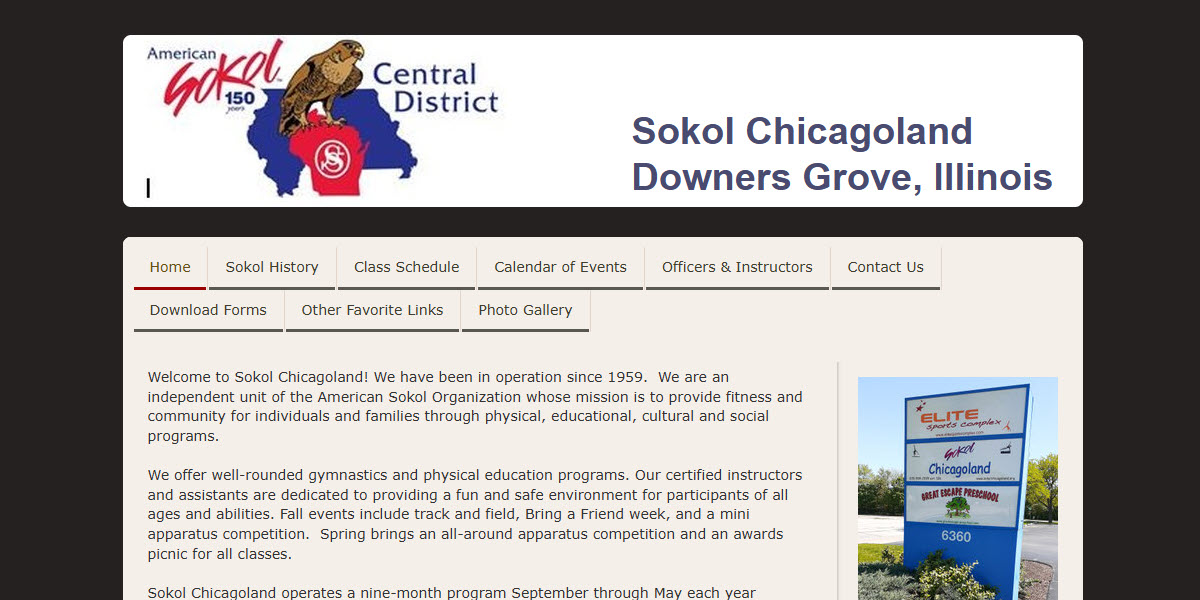 Sokol Chicagoland -  industry in Downers Grove IL