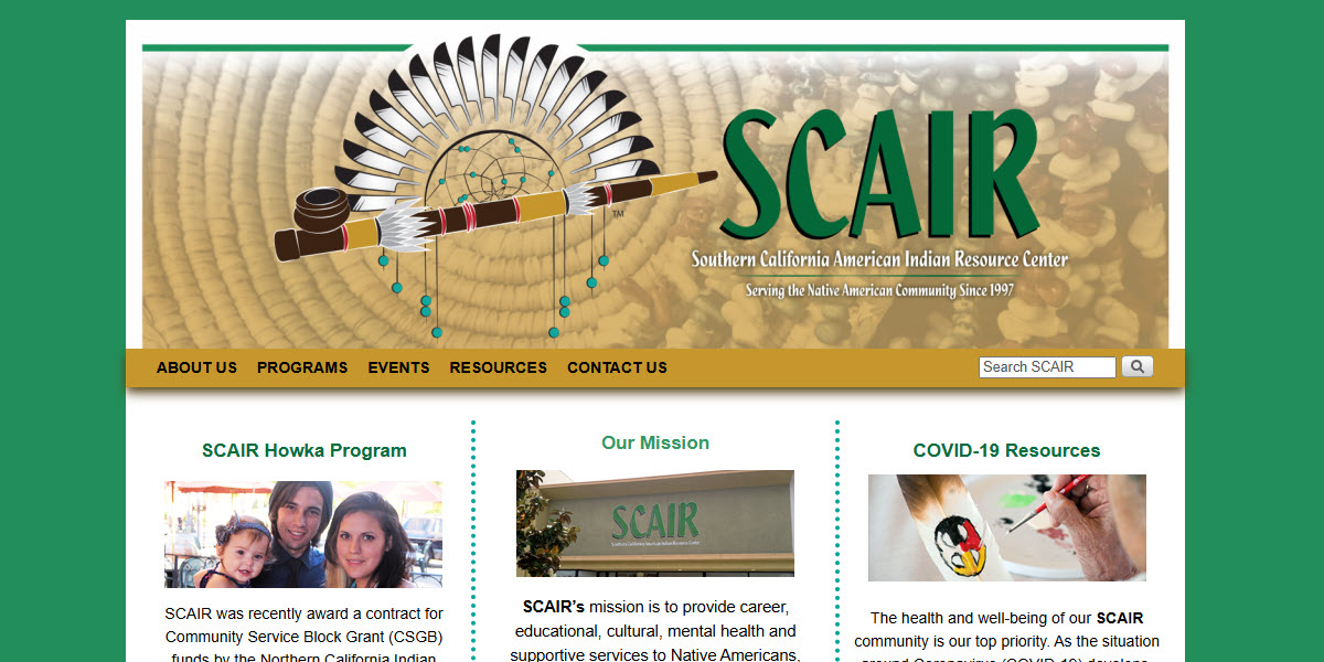 Southern California American Indian Resource Center, Inc. -  industry in El Cajon CA