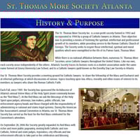 St. Thomas More Society Atlanta