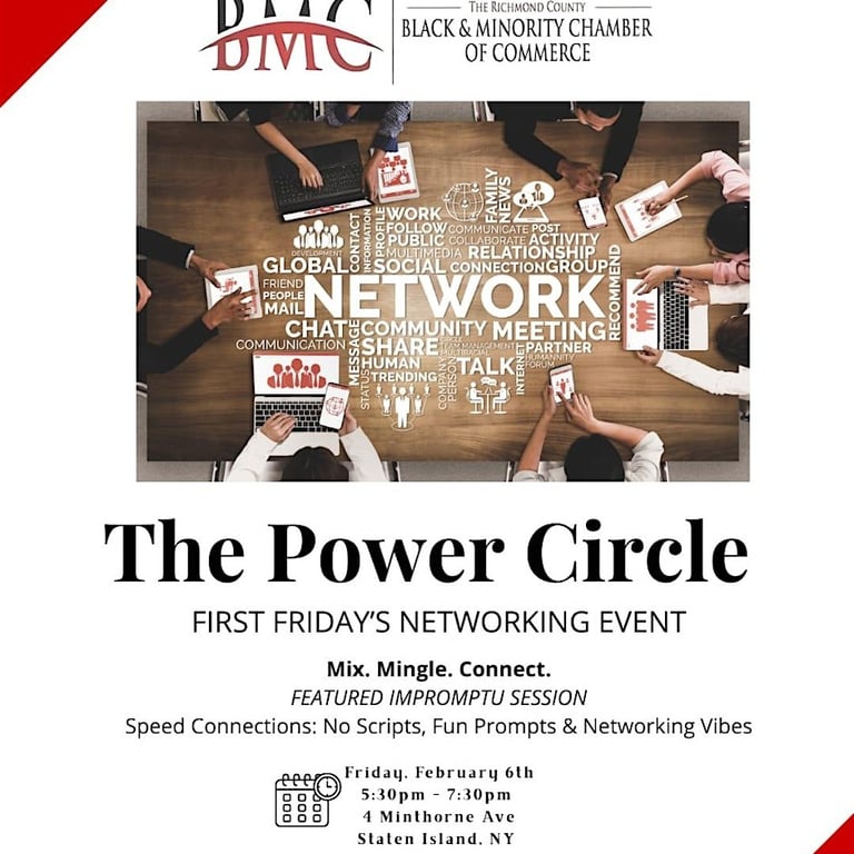 Staten Island's Black & Minority First Friday Networking