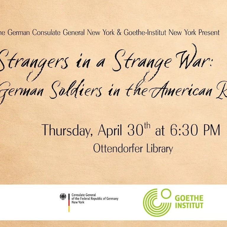 Strangers in a Strange War: German Soldiers in the American Revolution
