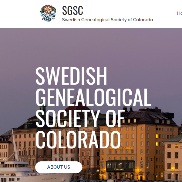 Swedish Genealogical Society of Colorado - Swedish category in Parker CO