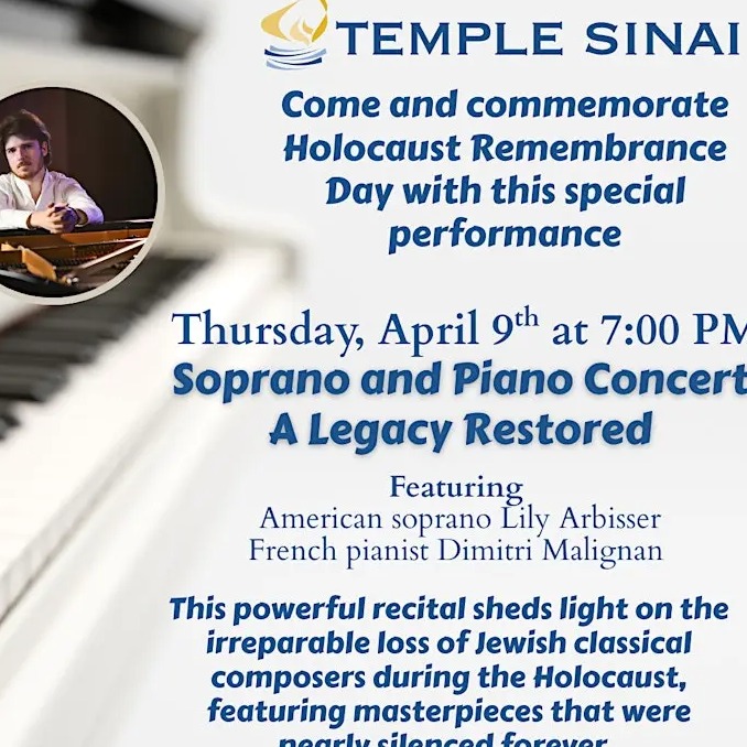 Temple Sinai Holocaust Remembrance Concert
