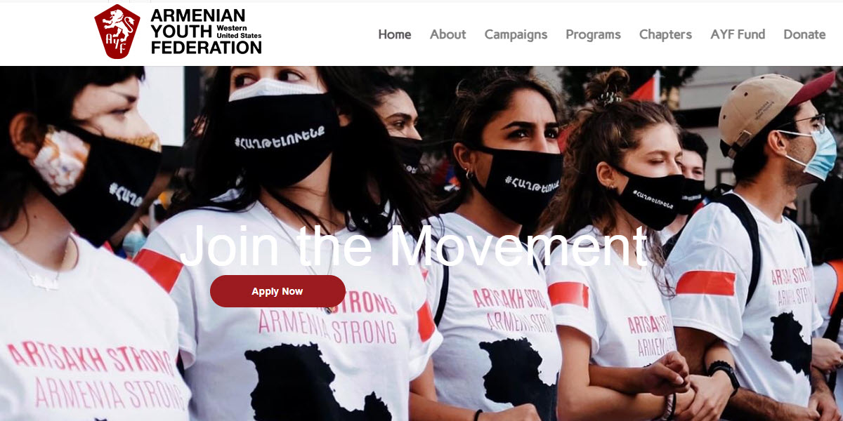 The Armenian Youth Federation Western USA -  industry in Glendale CA