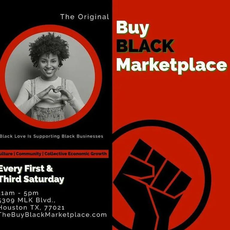 The Buy Black Market Place July 11,2026 - 11 AM- 4 PM