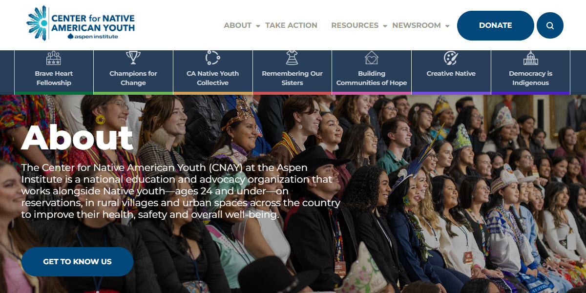 The Center for Native American Youth -  industry in Washington DC