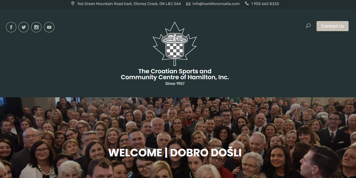 The Croatian Sports and Community Centre of Hamilton, Inc. -  industry in Stoney Creek ON