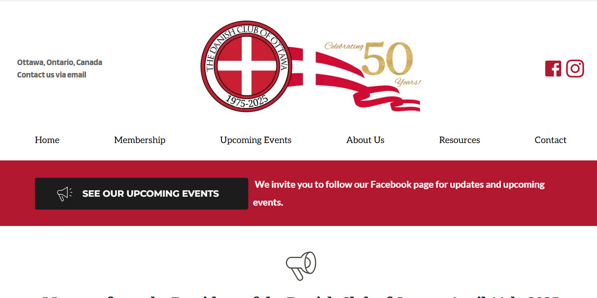 The Danish Club of Ottawa -  industry in Ottawa ON