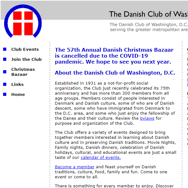 The Danish Club of Washington D.C.