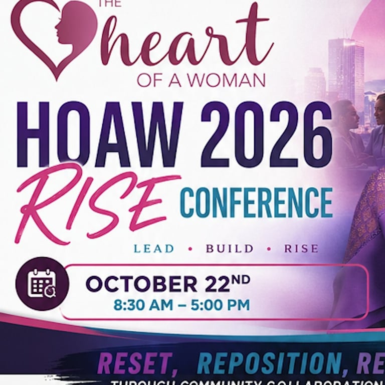 The Heart of A Woman 2026 RISE Conference