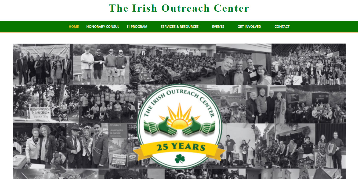 The Irish Outreach Center -  industry in San Diego CA