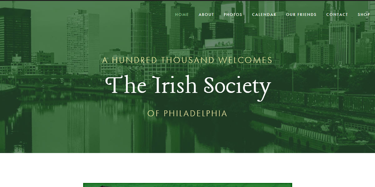 The Irish Society of Philadelphia -  industry in Philadelphia PA