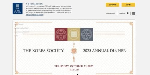 The Korea Society -  industry in New York NY