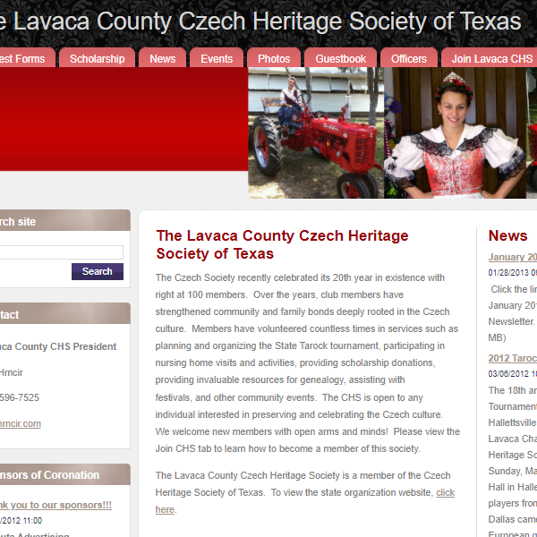 The Lavaca County Czech Heritage Society of Texas - Czech category in Hallettsville TX