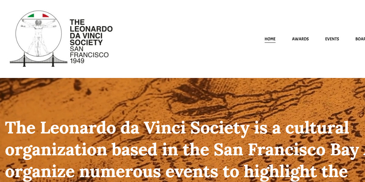 The Leonardo da Vinci Society -  industry in San Francisco CA