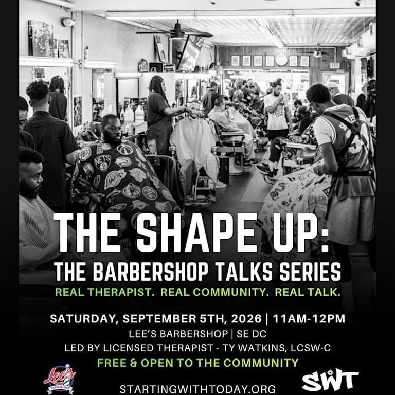 The Shape Up: The Barbershop Talk Series