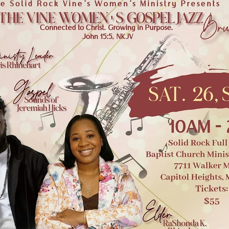 The Vine Women's Gospel Jazz Brunch