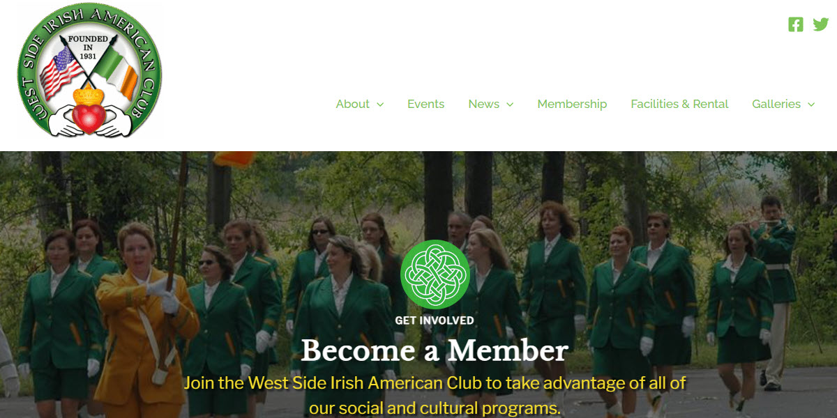 The West Side Irish-American Club -  industry in Olmsted Township OH