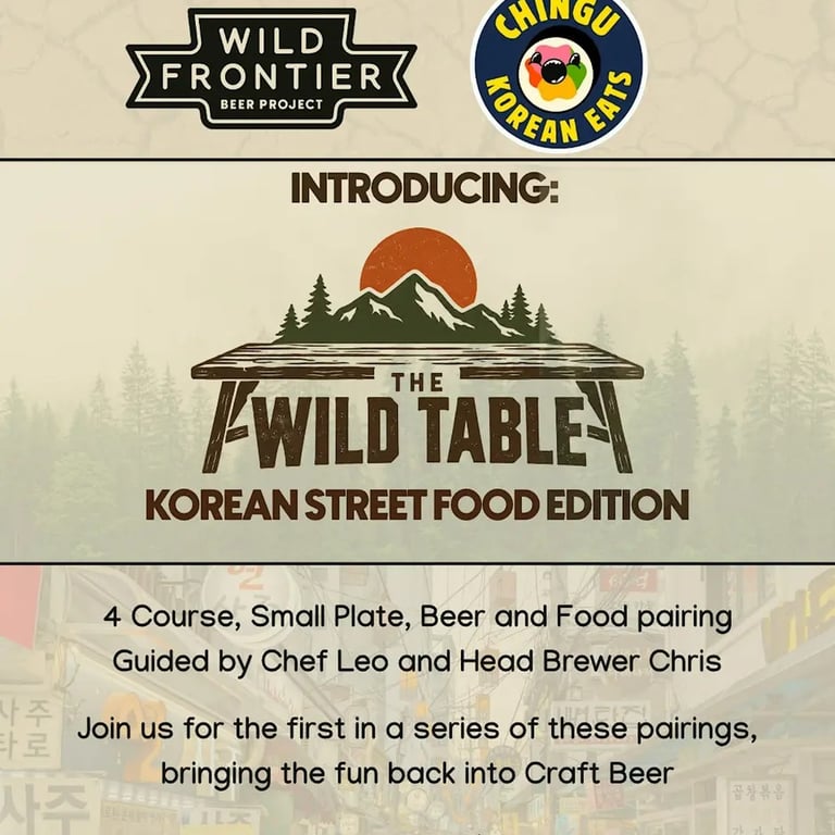 The Wild Table: Korean Street Food Edition