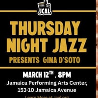 Thursday Night Jazz Presents Gina D'Soto