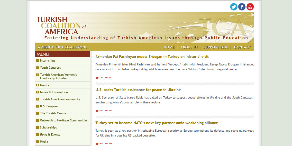 Turkish Coalition of America -  industry in Washington DC