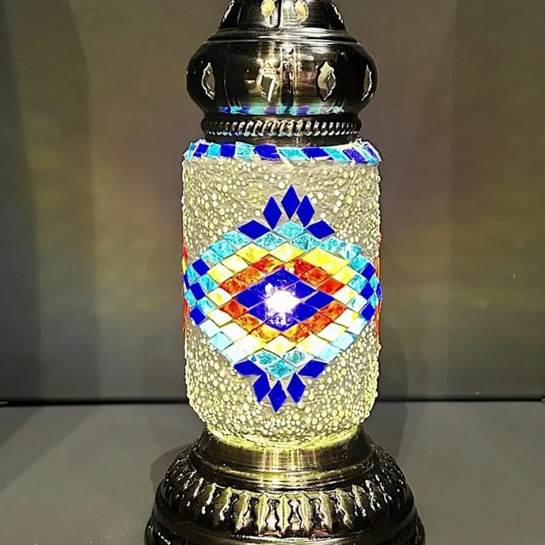 Turkish Mosaic Table Lamp Class - St. Charles, IL