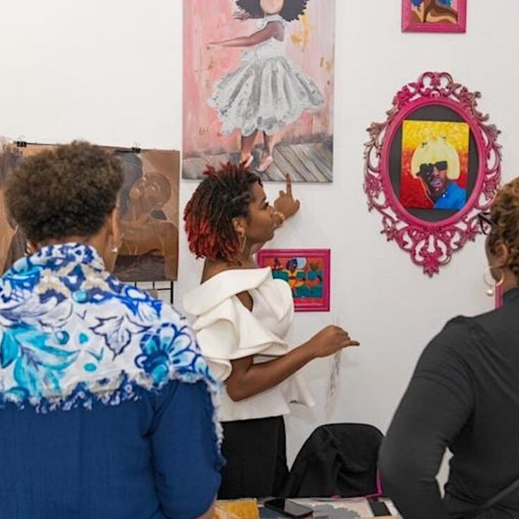 Two Brown Girls with a Paintbrush: The Art of Us