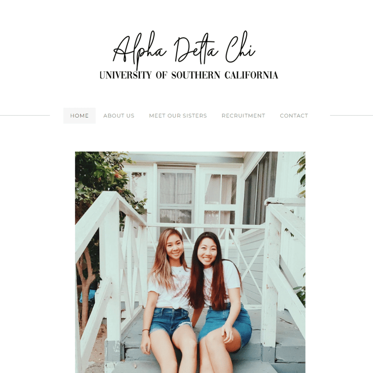 USC Alpha Delta Chi - Women category in Los Angeles CA
