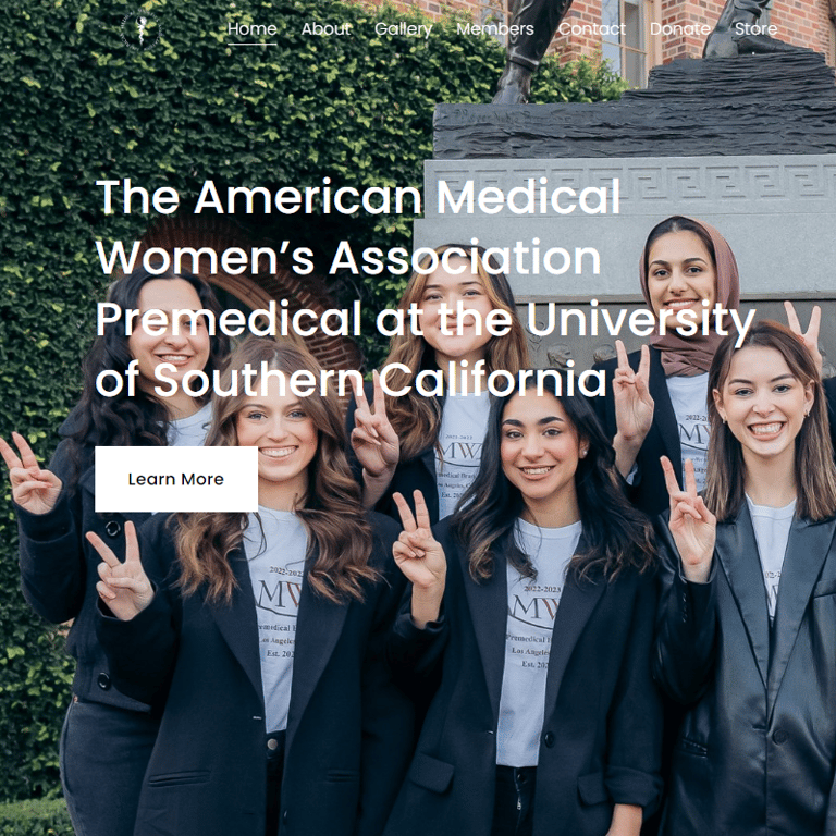 USC American Medical Women's Association Premedical - Women category in Los Angeles CA