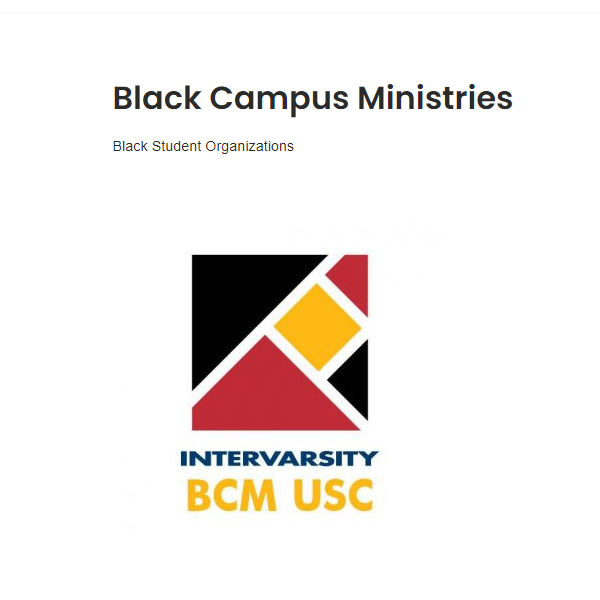USC Black Campus Ministries - Black category in Los Angeles CA