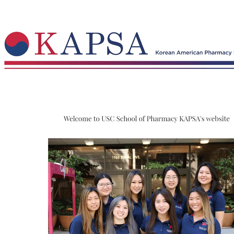 USC Korean American Pharmacy Student Association - Korean category in Los Angeles CA