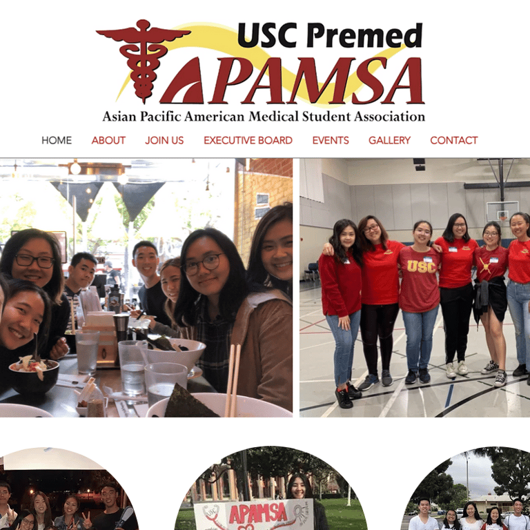 USC Pre-Med Asian Pacific American Medical Student Association - Chinese category in Los Angeles CA