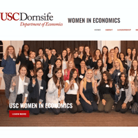 USC Women in Economics - Women category in Los Angeles CA