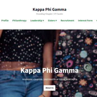 UT Austin Kappa Phi Gamma - Women category in Austin TX