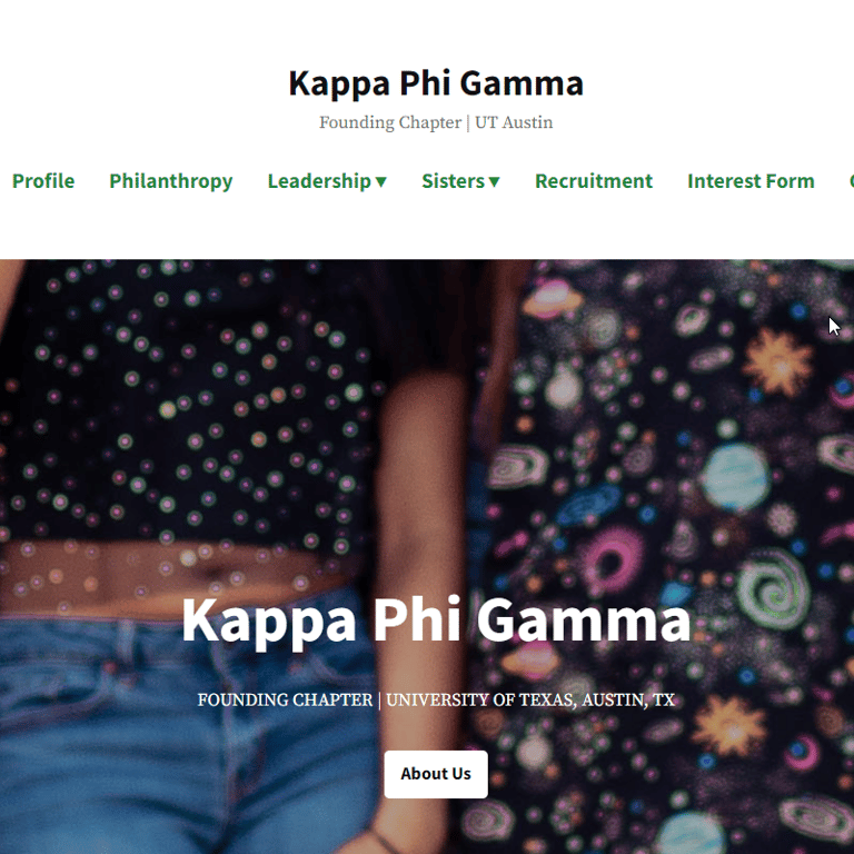 UT Austin Kappa Phi Gamma -  industry in Austin TX