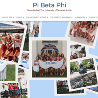 UT Austin Pi Beta Phi - Women category in Austin TX