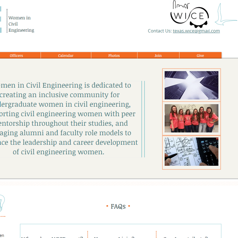 UT Austin Women in Civil Engineering -  industry in Austin TX