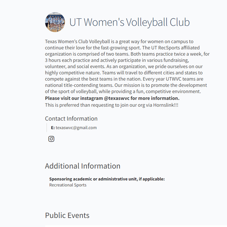 UT Women's Volleyball Club -  industry in Austin TX