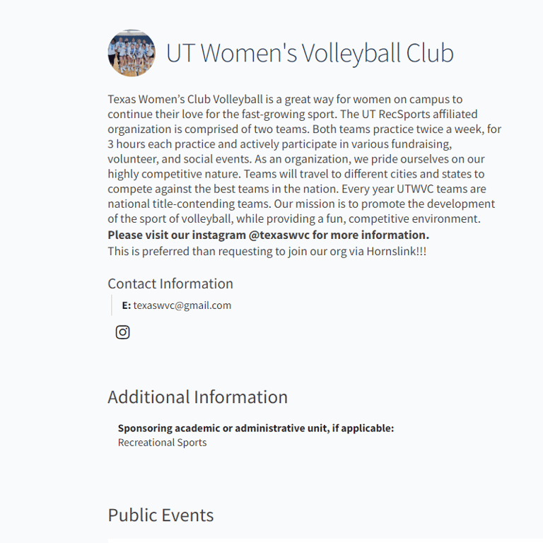UT Women's Volleyball Club -  industry in Austin TX