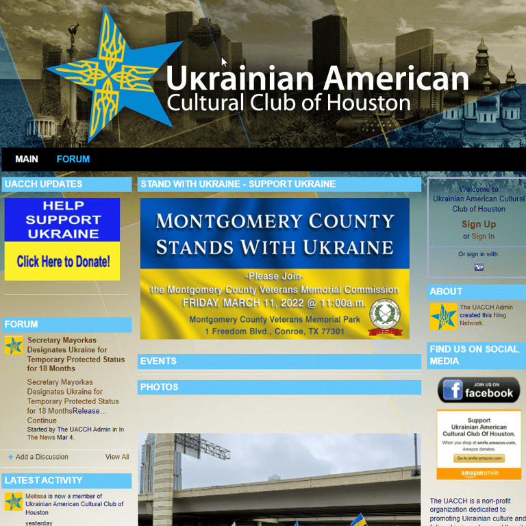 Ukrainian American Cultural Club of Houston - Ukrainian category in Houston TX