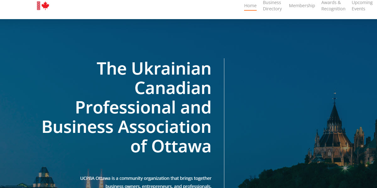 Ukrainian Canadian Professional and Business Association of Ottawa -  industry in Ottawa ON