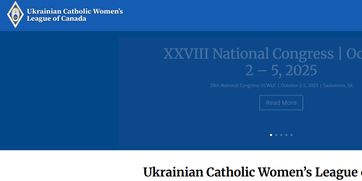 Ukrainian Catholic Womenâ€™s League of Canada -  industry in Edmonton AB