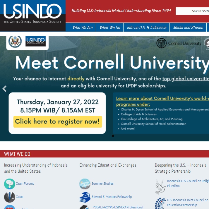 United States - Indonesia Society - Indonesian category in Washington DC